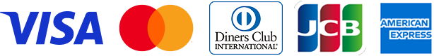 VISA,Master Card,Diners Club,JCB,American Express